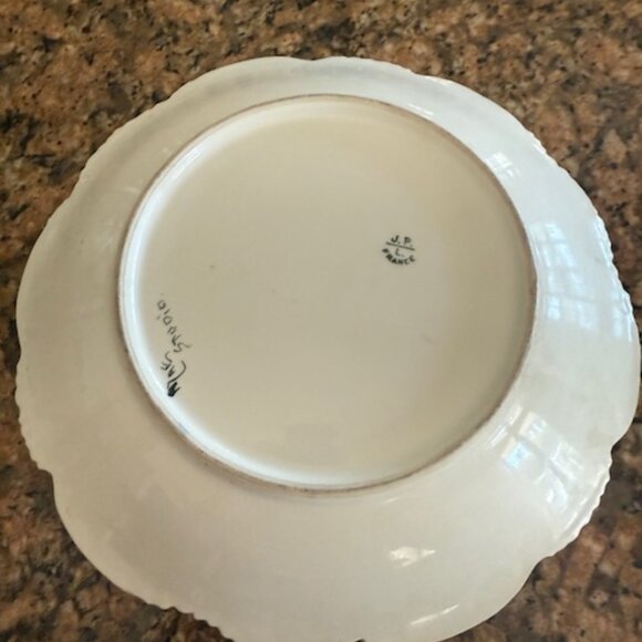 limoge porcelain plate - Picture 3 of 3